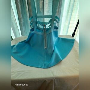 Urban COCO  Pleated Elastic Bands Skater Dress